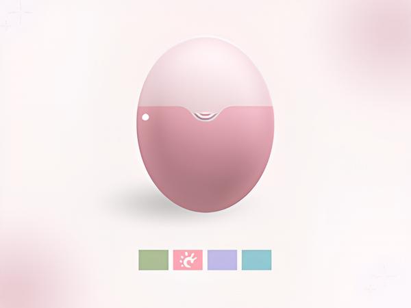 Aplicador de Cosméticos em Silicone LUGHURS com Rolo Ideal para Viagens
